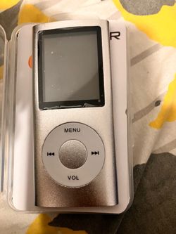 Silver Compact MP3 Player