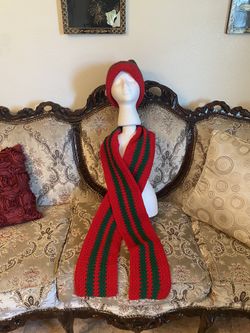 Crochet Scarf And Hat