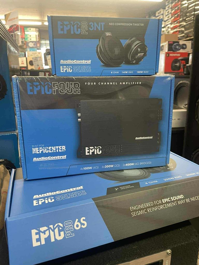 AudioControl Epicfour (4 Channel Amp)