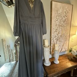 Gray Evening gown - Size 14
