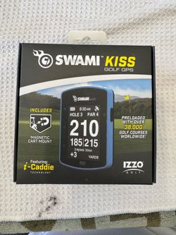 Brand New Swami Kiss golf GPS