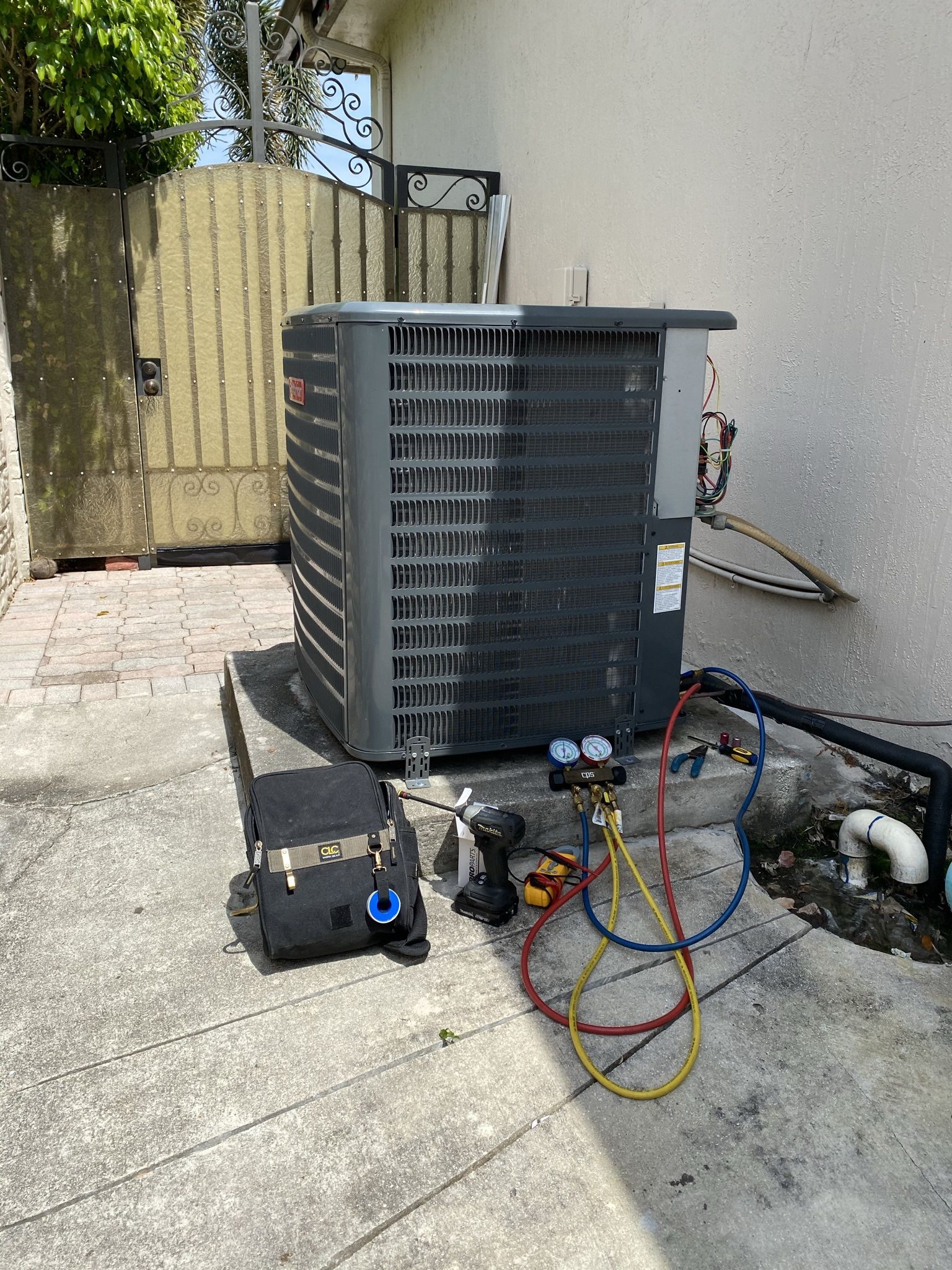 Central Ac Air Conditioning Condenser Air Handler Ac Repair Maintenance Motor Compressor Coil Clean