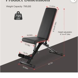 Brand New Workout Bench