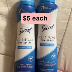 Secret clinical deodorant