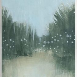 Brushed Nature Grasses Scene Wall Art - Mint Condition/Never Used

