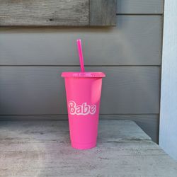 Hot Pink Water Bottle