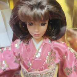  Barbie in Pink Kimono