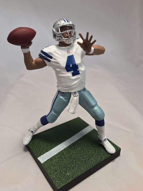 Dallas Cowboys Dak Prescott Custom McFarlane NFL