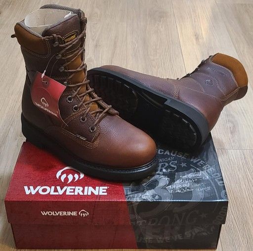 Wolverine Work Boots Size 8 And 8.5 For Men 