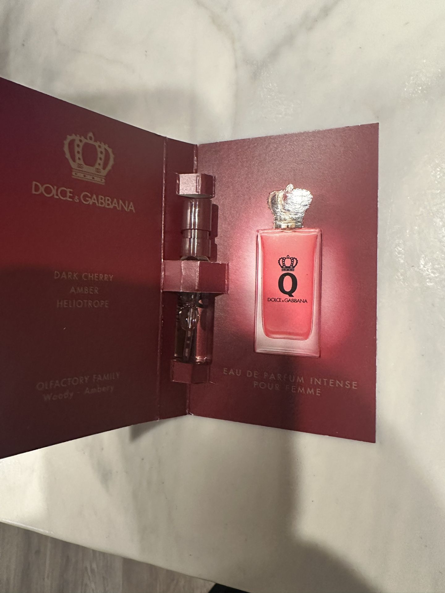 D&G K And Q EDP INTENSE SAMPLES 
