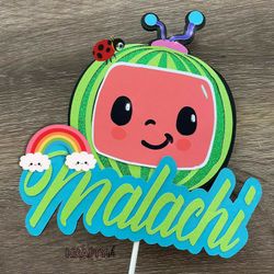Cocomelon Cake Topper 