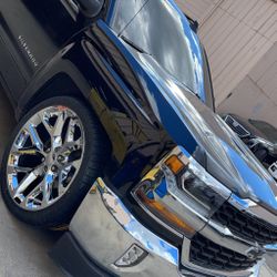 24s Chrome Snowflakes
