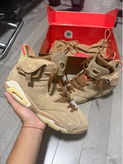 jordan 6 khaki travis scott Size 9 men’s
