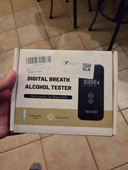Digital breathalyzer
