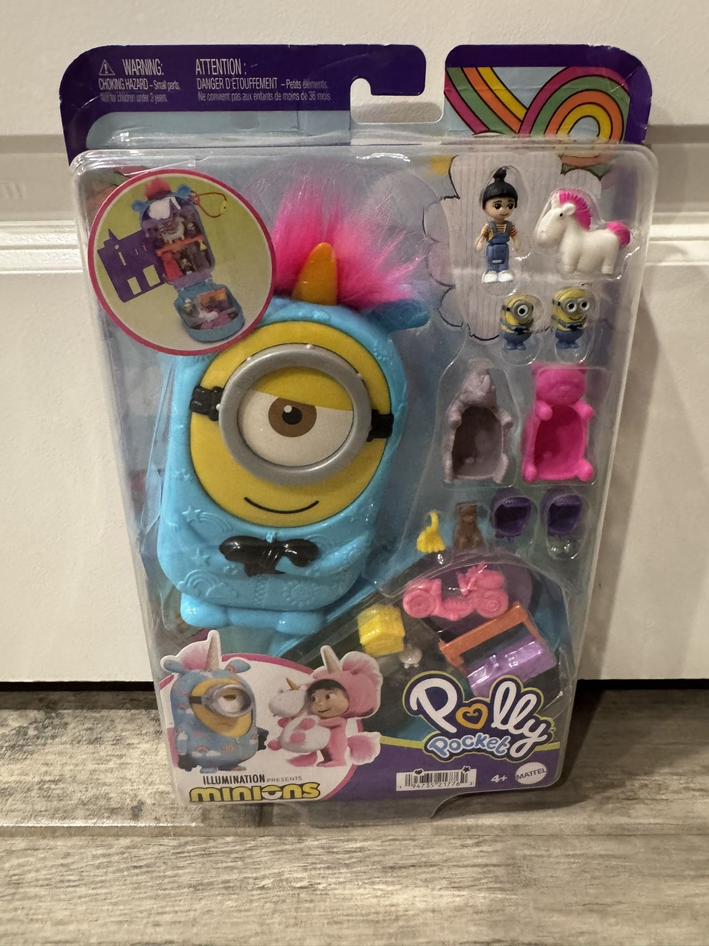 Polly Pocket Playset, Minions Compact