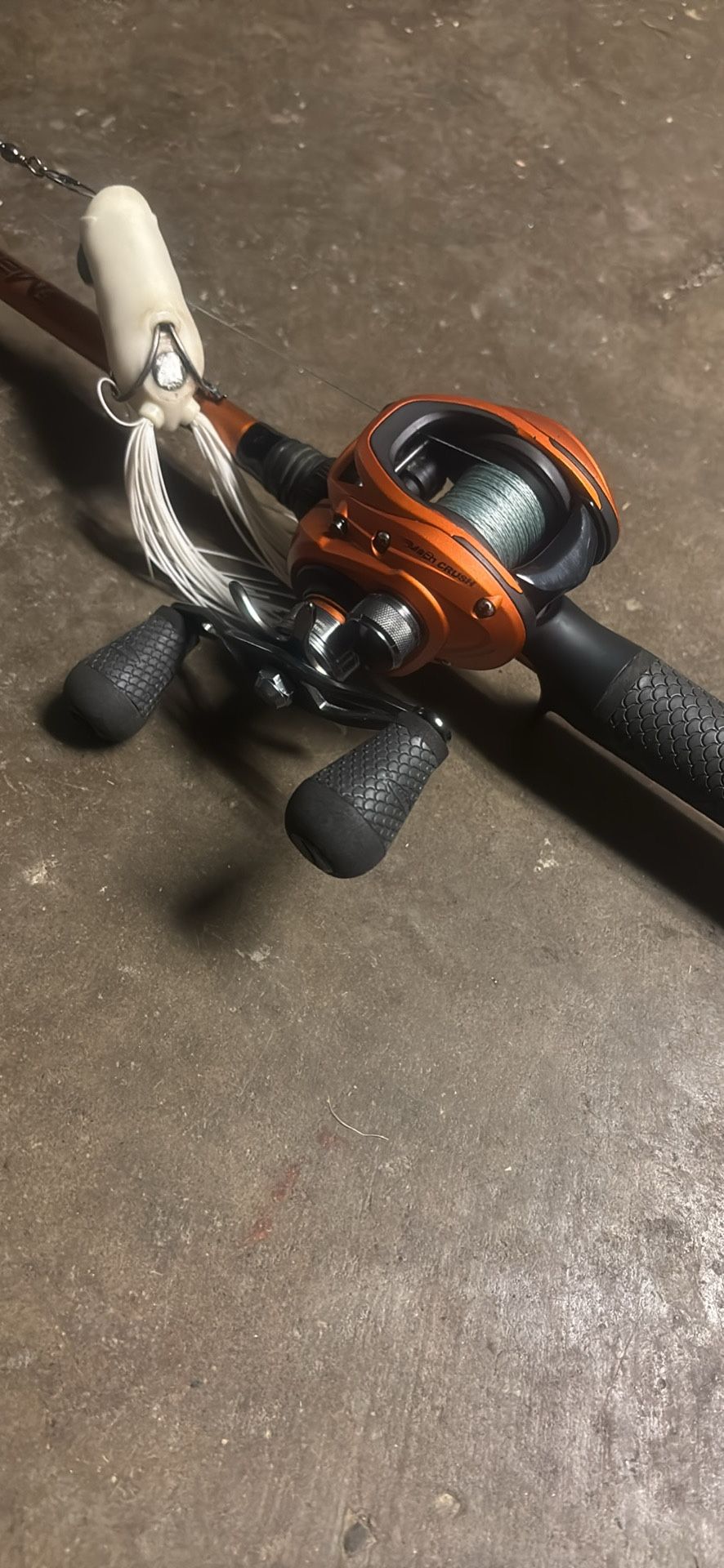 Mach crush pro bait caster 7ft rod