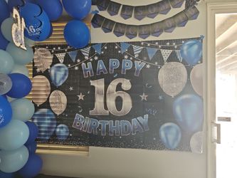 16th birthday decor