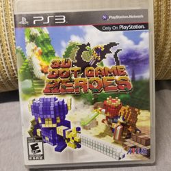 3d Dot Game Heroes  Ps3