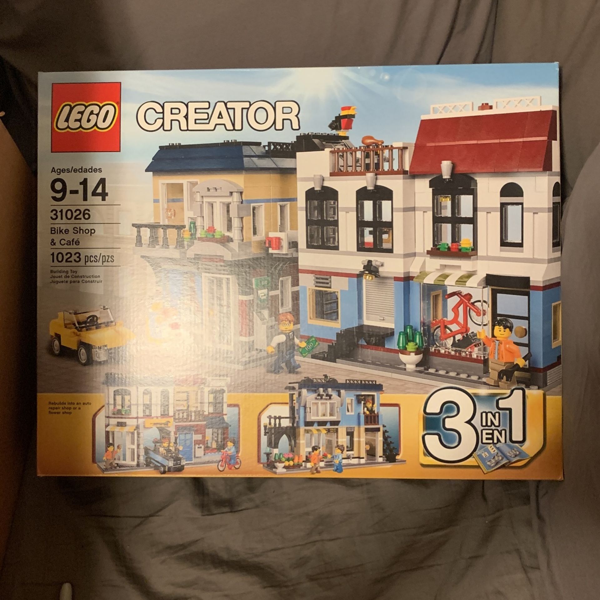 Lego Creator Bike Shop And Cafe 3 In 1