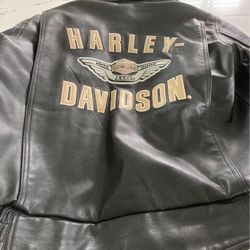 2003 Anniversary Leather Jacket Harley Davidson 