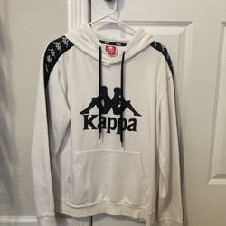 Kappa White Sweatshirt Size Medium
