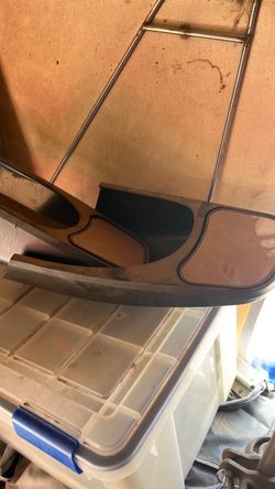 Towing mirrors attached