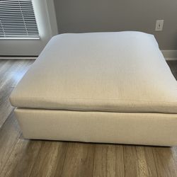 West Elm Ottoman 