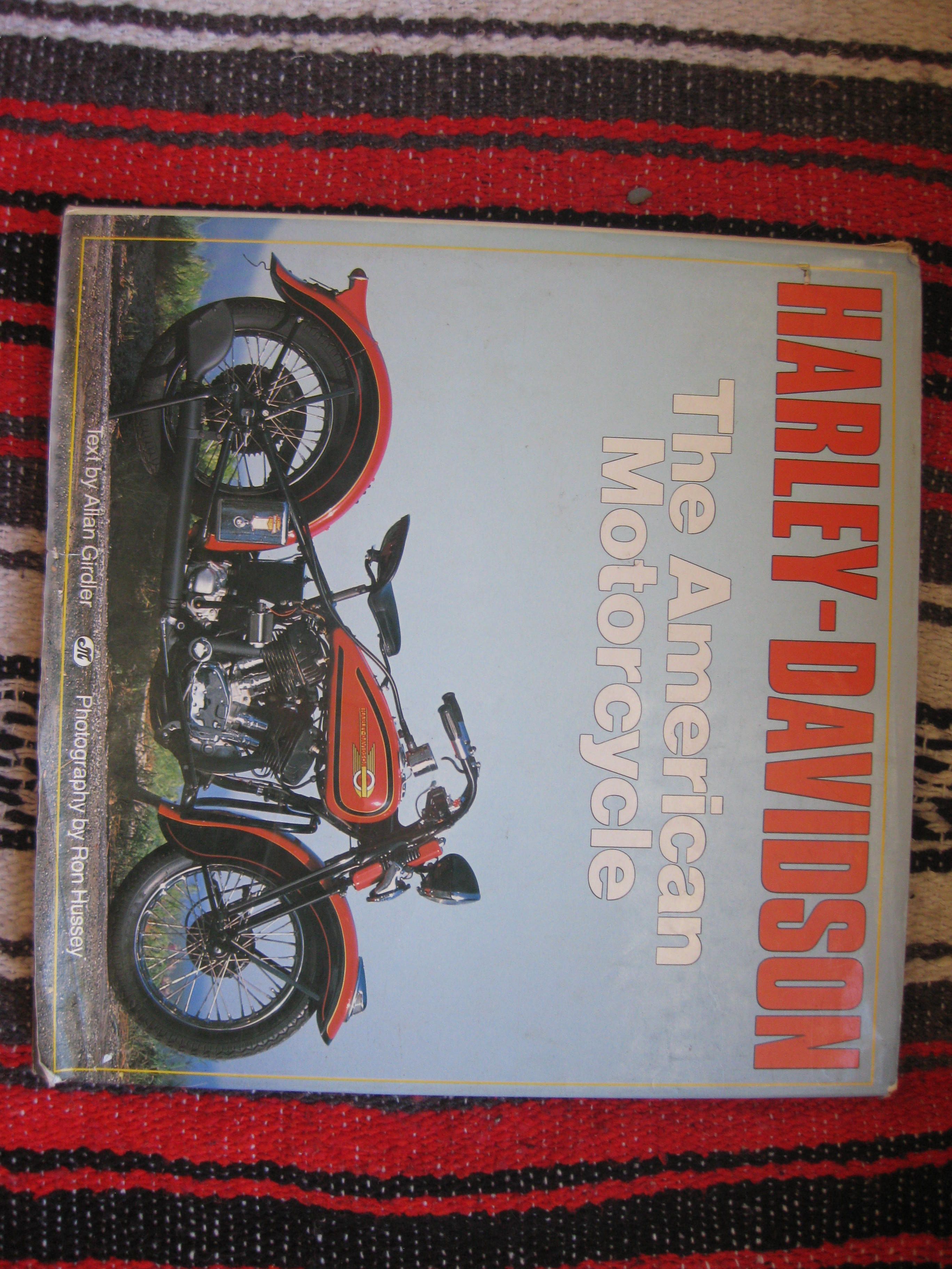 Harley Davidson " The American Motorcycle " Coffee Table Book