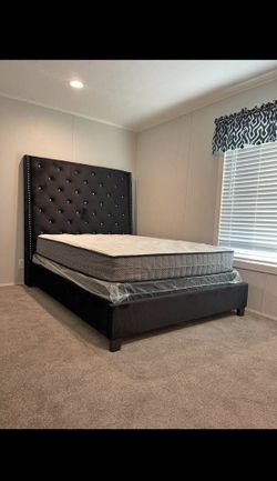 New Queen + Pillow Top Set