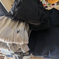 Teen Boys Men's Clothing Lot 1 Hooded Rain Jacket Included 