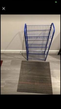 shoe rack and door mat
