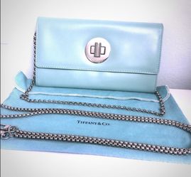 Tiffany & Co. Leather Clutch