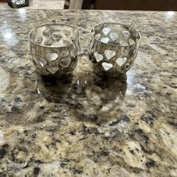 24 Chrome Votive Cups 