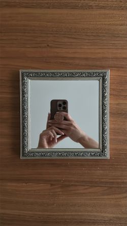 7”x7” decorative mirror