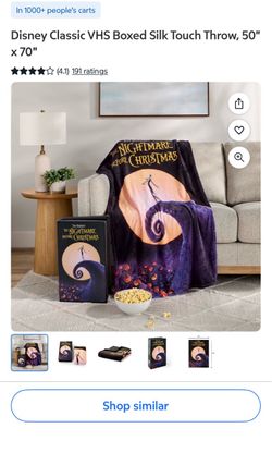 Sam’s Club VHS Boxed Nightmare Before Christmas