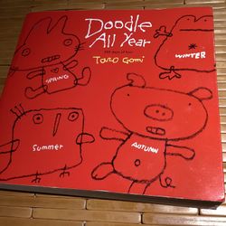 Doodle All Year Coloring Book By Taro Gomi