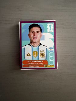 Enzo Fernandez Purple Border FIFA World Cup 2026 Sticker