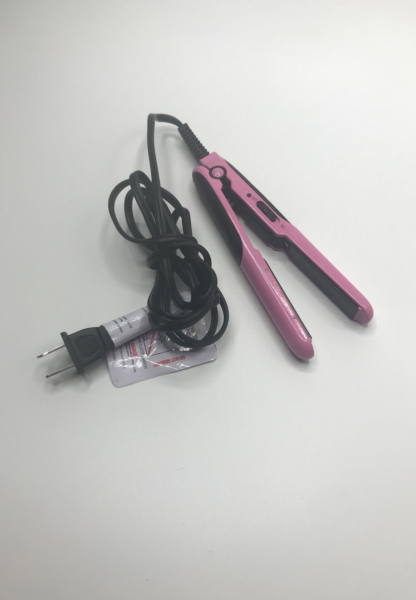 Mini hair straightener