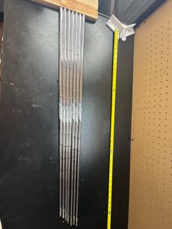 True Temper AMT Silver S Iron Shaft Set