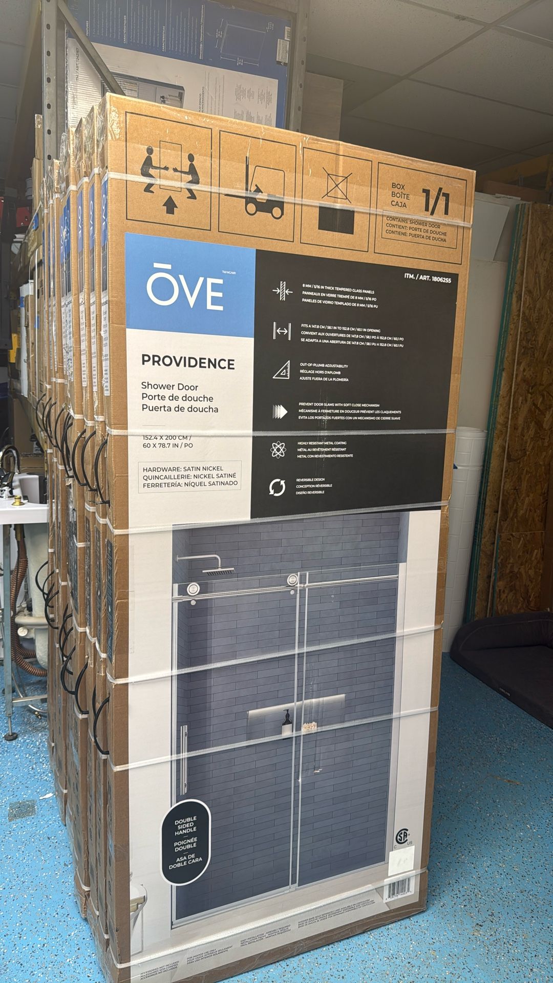 Brand New Shower Doors!