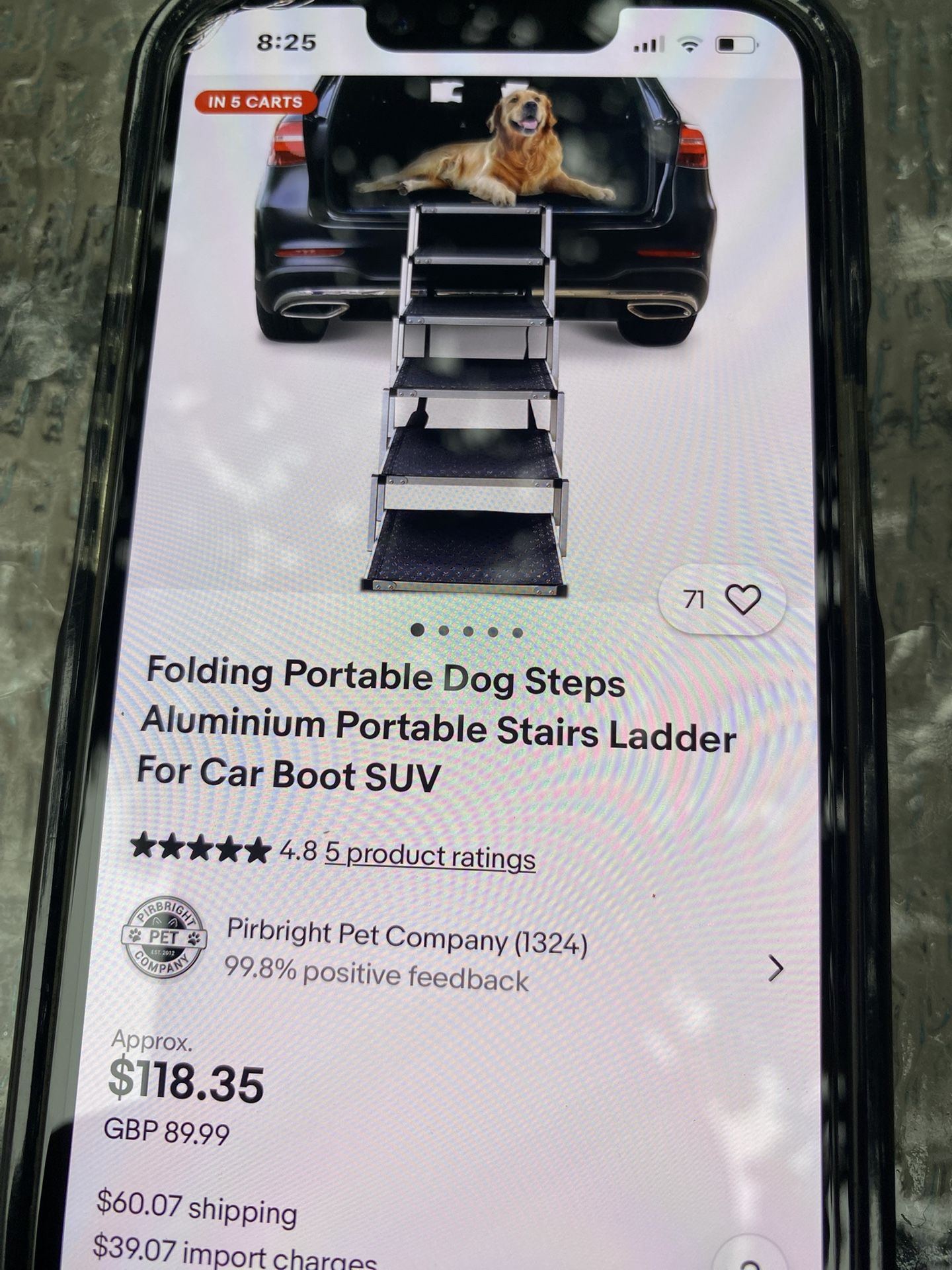 Pet Stairs Or Escapers Aluminum 