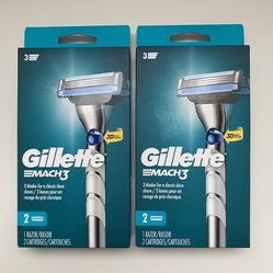 Gillette Mach 3 razors 