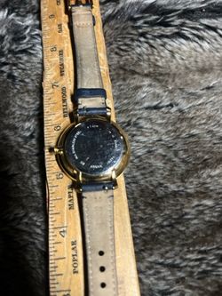 Fossil Watch with Leather Strap