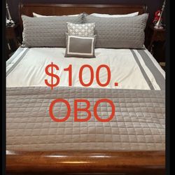 King Size 8 Piece Bed Set