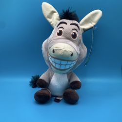 (NEW) DreamWorks Shrek Donkey Plush Doll 7-inch Stuffed Animal
