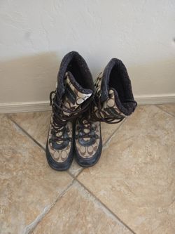 Authentic Coach Winter Boots Women's Size 8