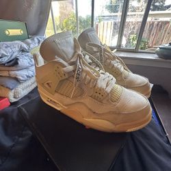 Off White Jordan 4 Sail