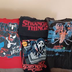 Horror Shirt Lot