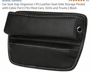 Car seat organizer