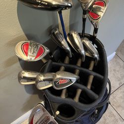 Full Set of Adams Tight Lies Golf Clubs